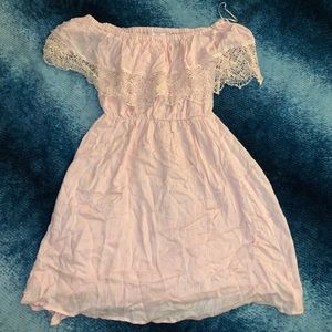 Off the shoulder dress